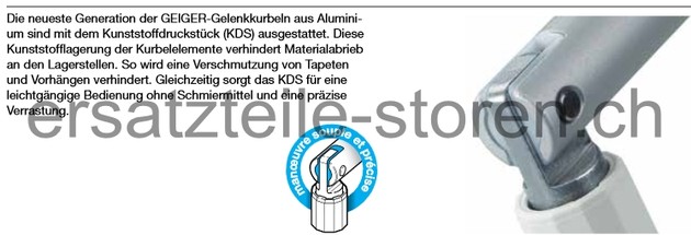 Storenkurbel 